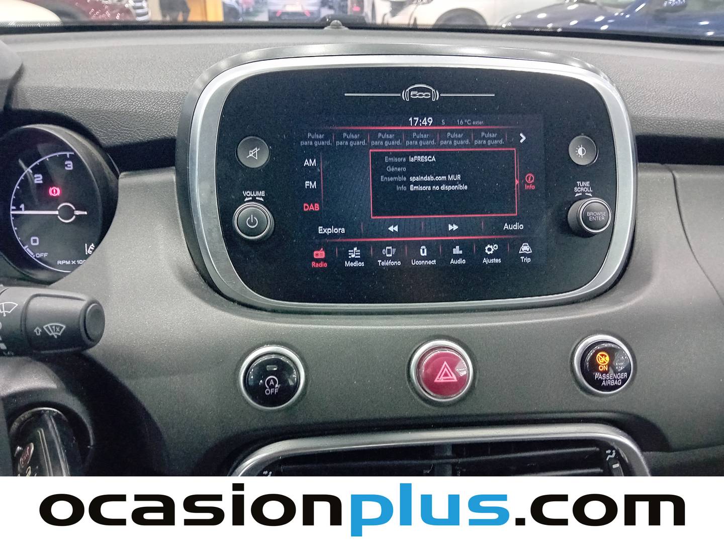 Equipamiento del Fiat 500X Fiat 500X 1.6 MultiJet Cross 4x2 (130 CV)
