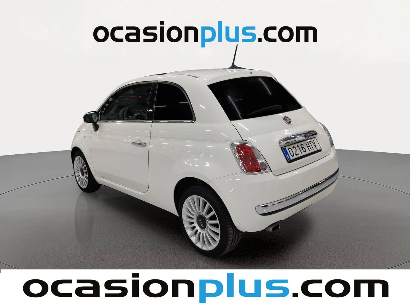 Foto trasera Fiat 500 Fiat 500 1.2 8v Lounge (69 CV) izquierda