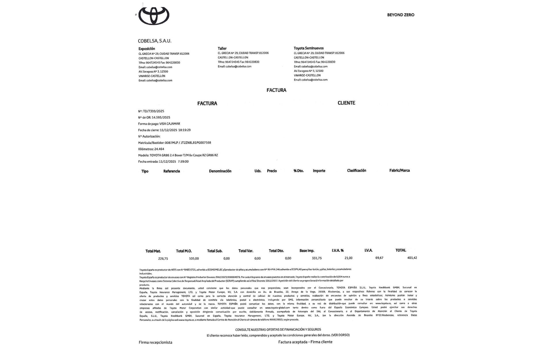 Toyota GR86 2.4 Boxer Coupe RZ - foto 21