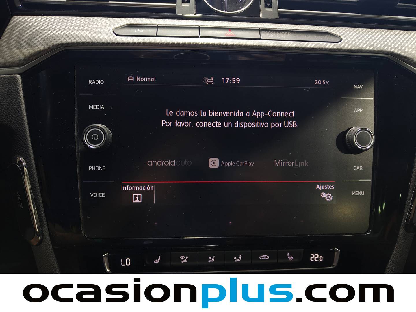 Equipamiento del Volkswagen Arteon Volkswagen Arteon R-Line 2.0 TSI (190 CV) DSG