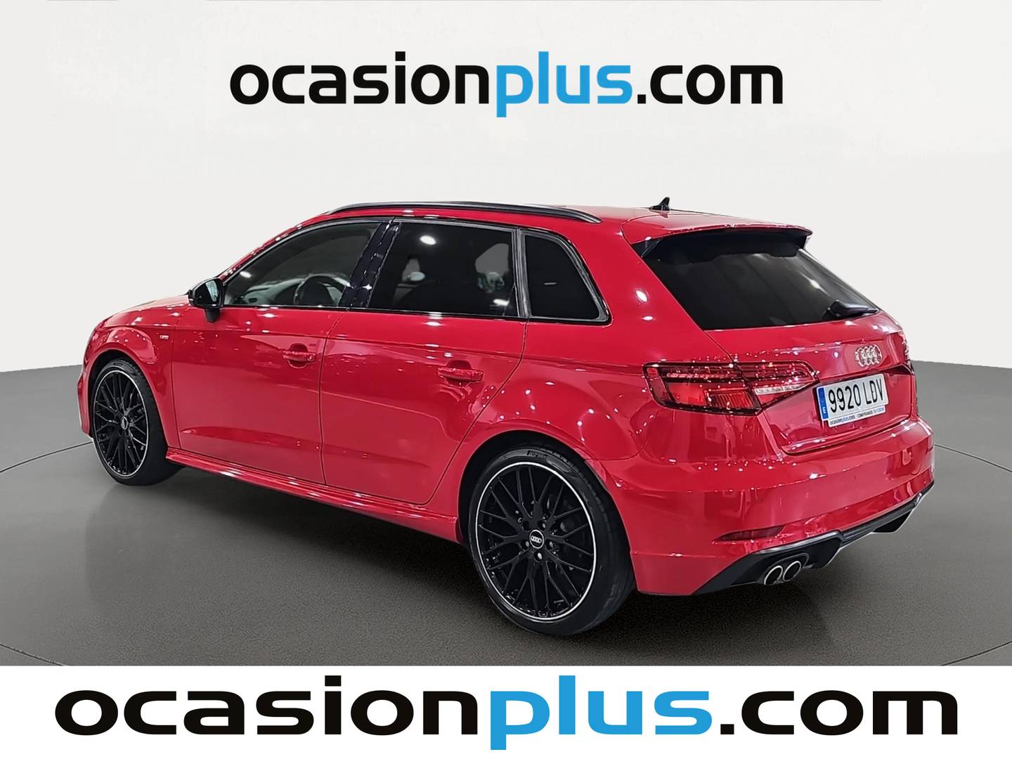 Foto trasera Audi A3 Audi A3 Sportback Black line 35 TDI (150 CV) PACK S-LINE derecha