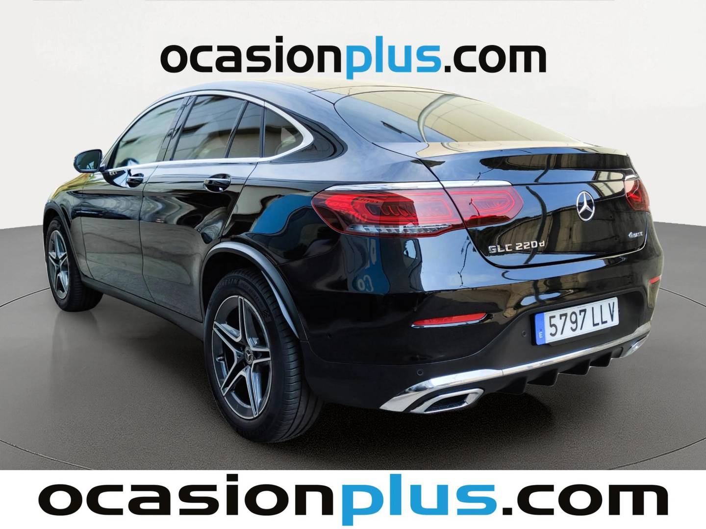 Foto trasera Mercedes GLC Coupé Mercedes GLC Coupé 220 d 4Matic (194 CV) Pack AMG izquierda