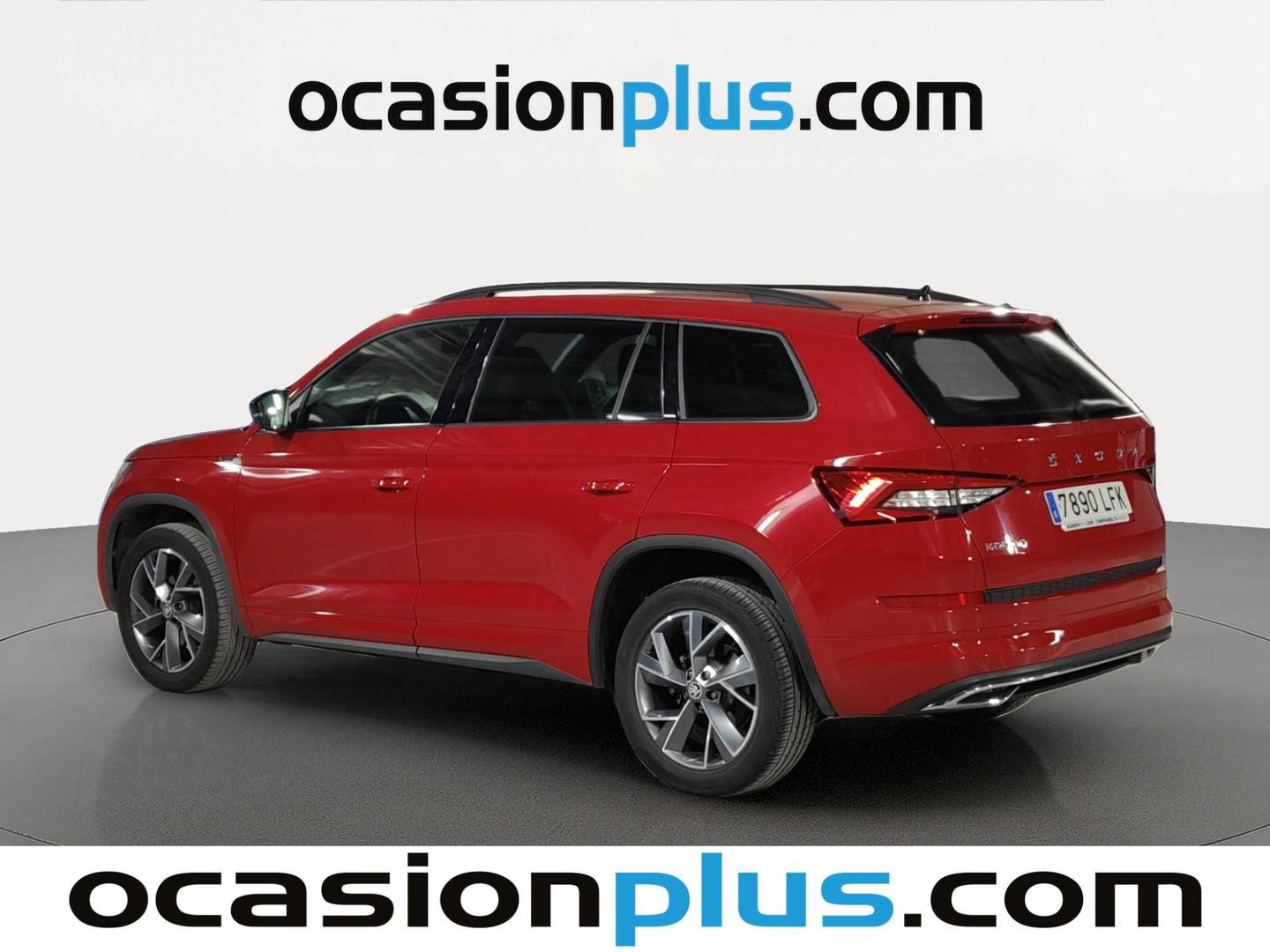 Foto trasera Skoda Kodiaq Skoda Kodiaq 1.5 TSI Sportline 4x2 DSG (150 CV) izquierda
