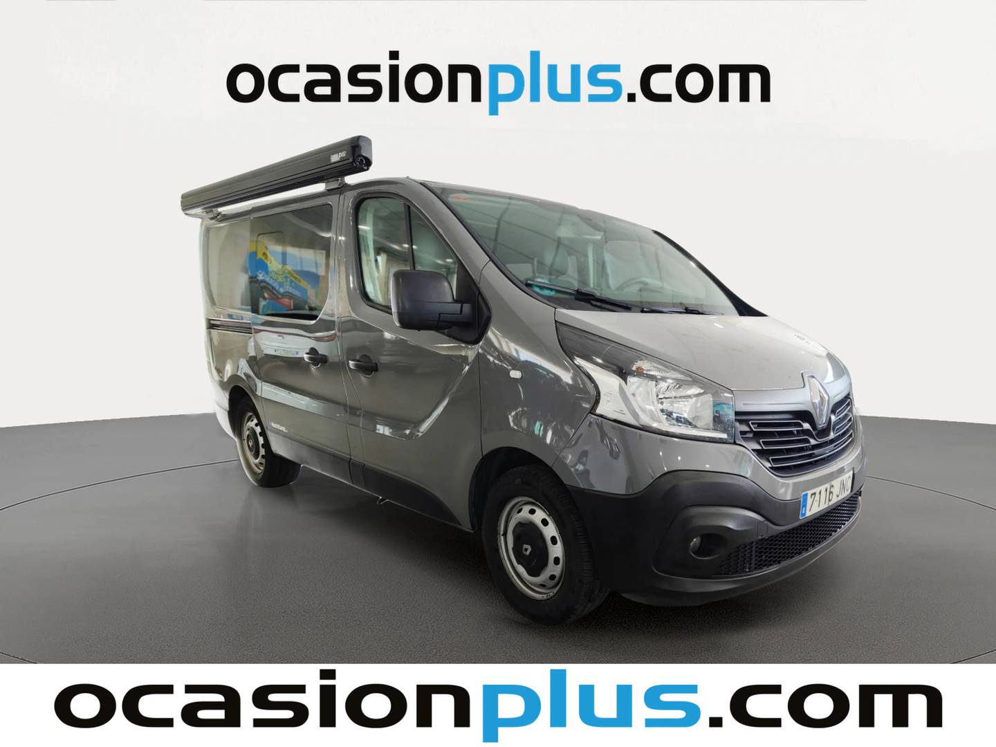 Foto delantera Renault Trafic Renault Trafic Passenger Energy dCi (125 CV) Camperizada 4 Plazas derecha
