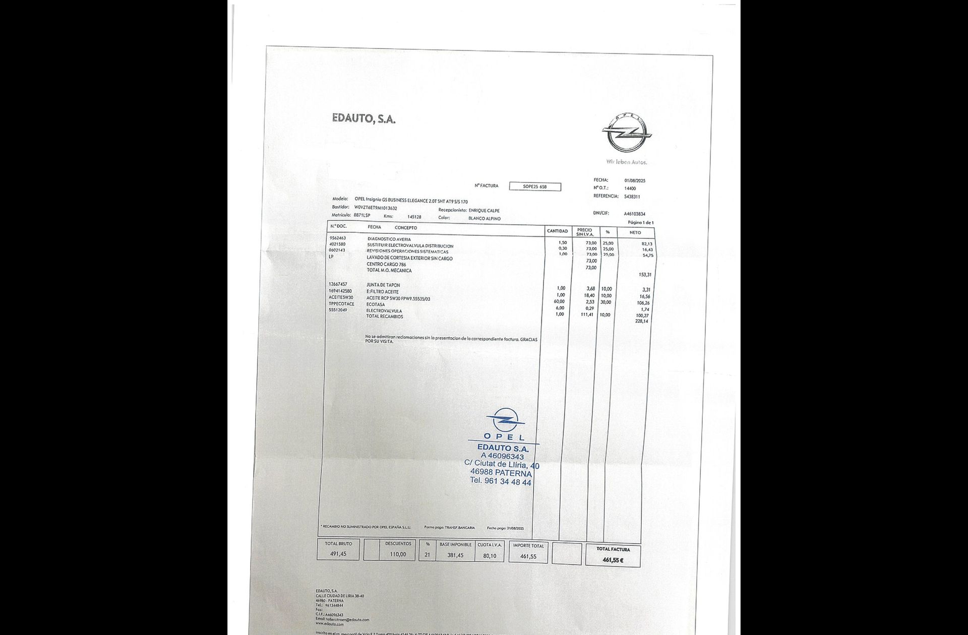Opel Insignia 2.0T SHT Business Elegance AT9 - foto 19