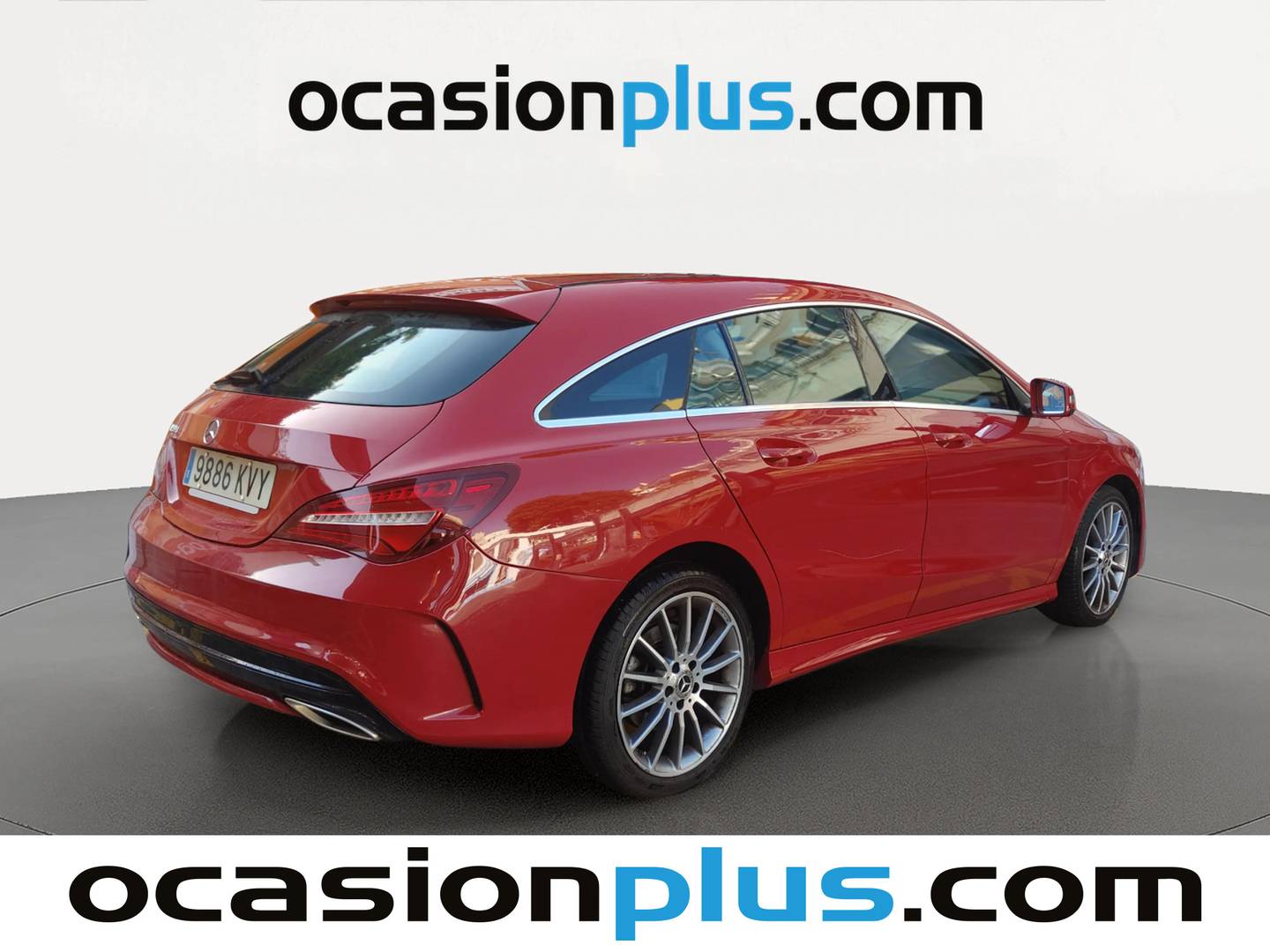 Foto trasera Mercedes CLA Mercedes CLA Shooting Brake 200 d (136 CV) Pack AMG derecha