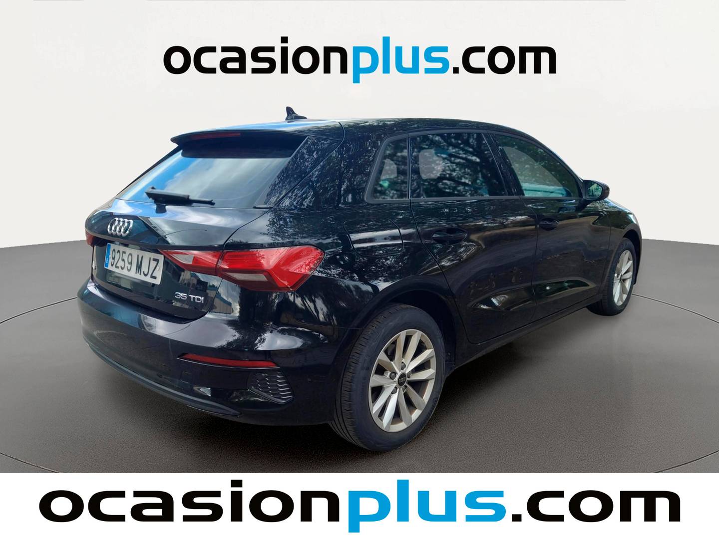 Foto trasera Audi A3 Audi A3 Sportback 35 TDI (150 CV) S tronic derecha