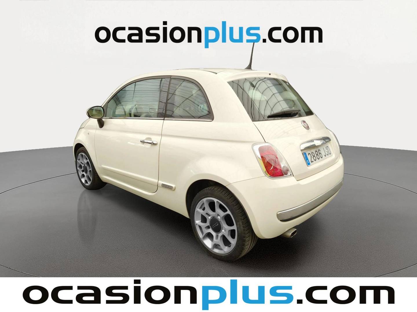 Foto trasera Fiat 500 Fiat 500 1.2 8v Lounge (69 CV) izquierda