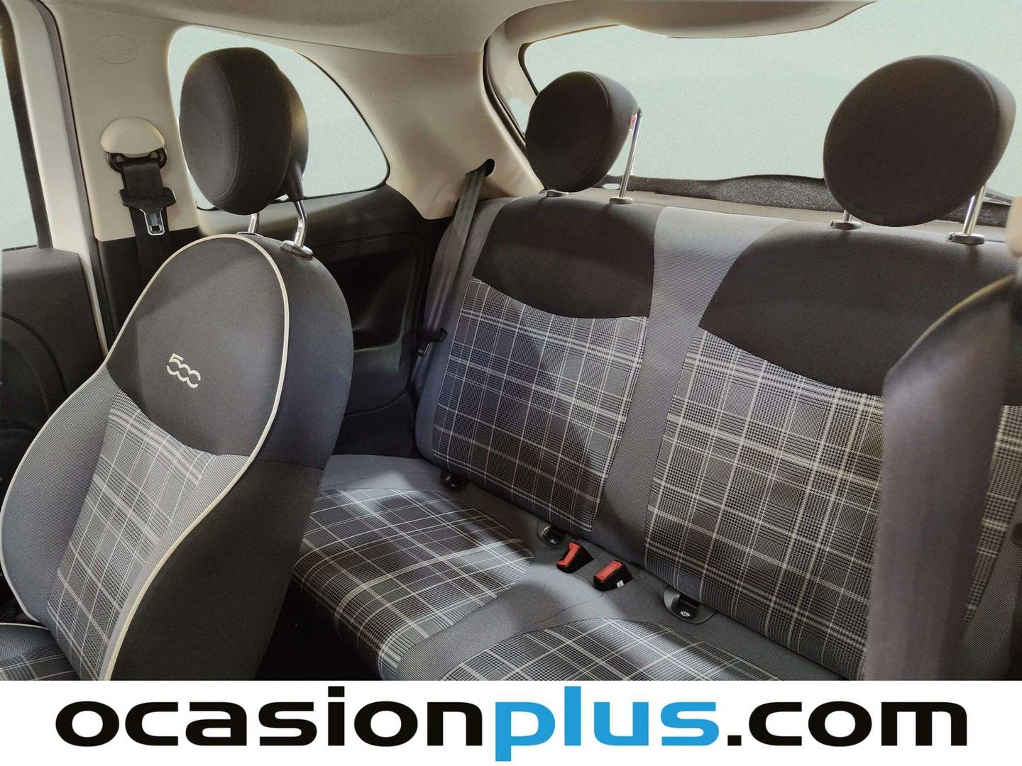 Foto asientos traseros Fiat 500 Fiat 500 1.2 8v Lounge (69 CV)