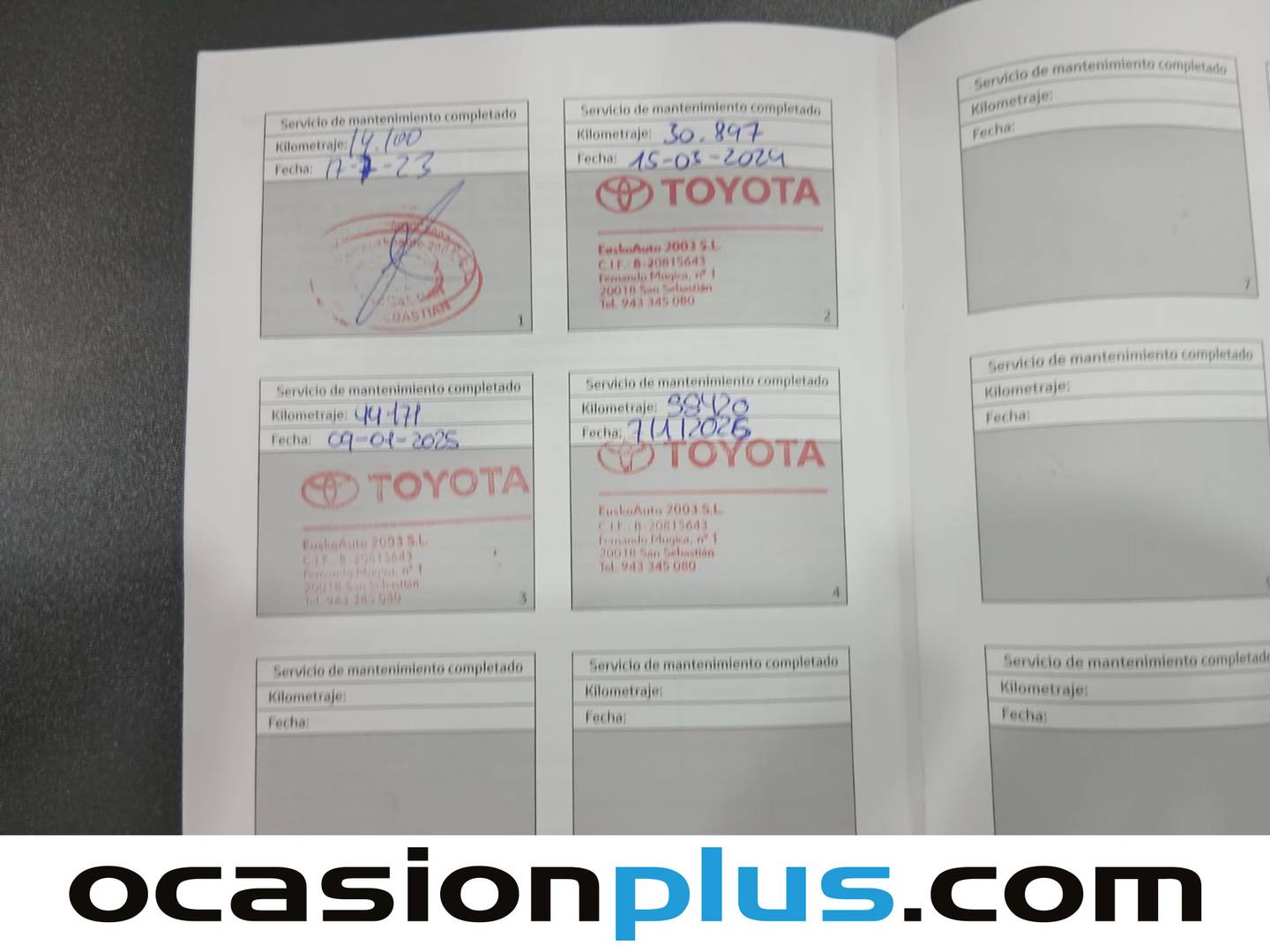 Foto del mantenimiento del Toyota Corolla Toyota Corolla 180H Touring Sports GR-Sport E-CVT (180 CV)