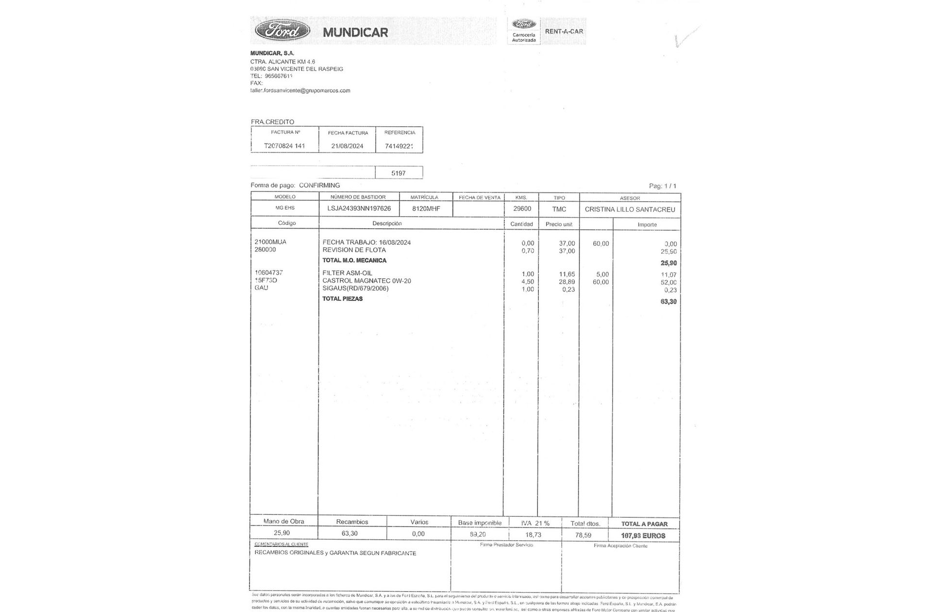MG EHS 1.5 T-GDi PHEV Luxury - foto 26