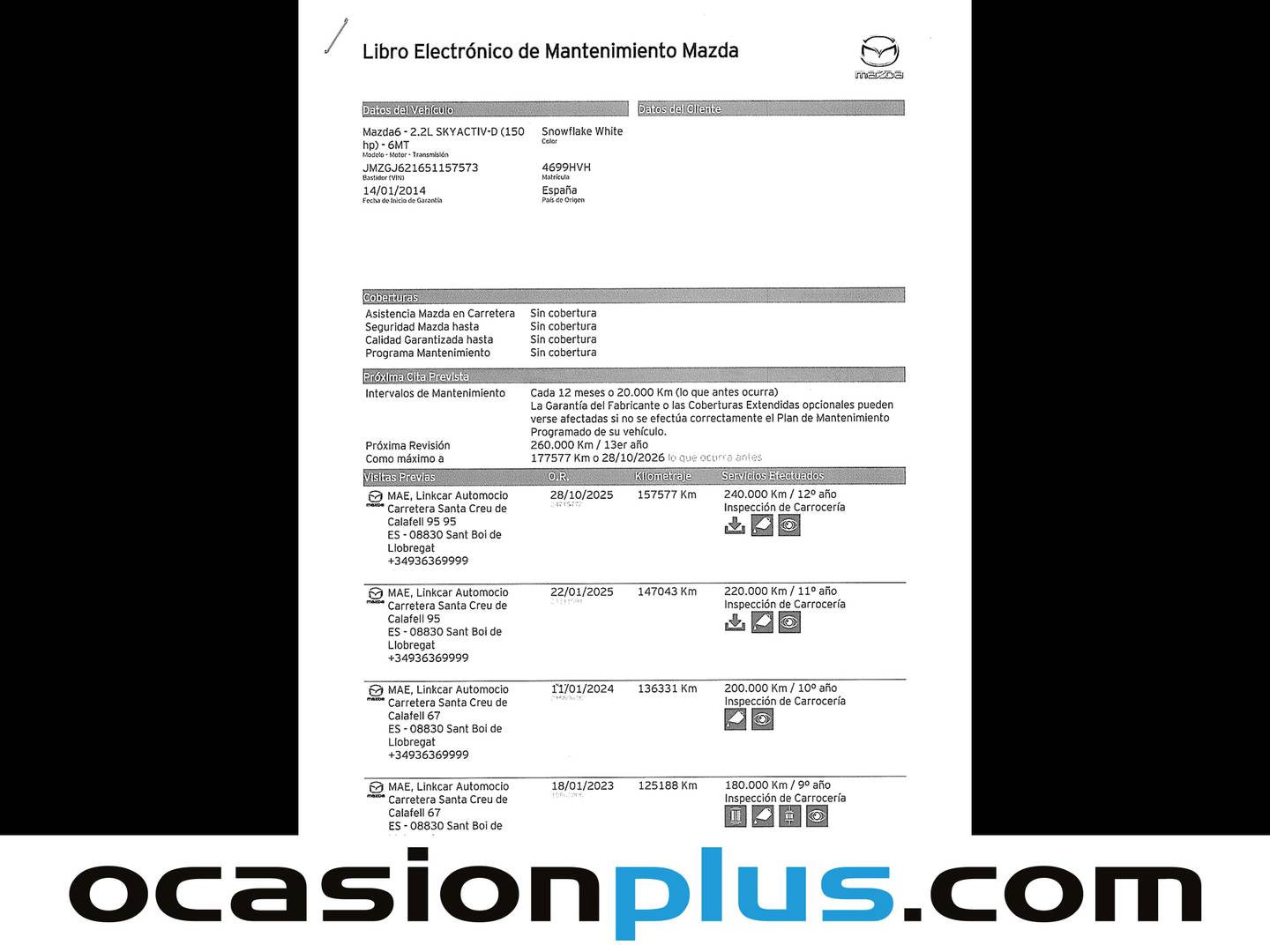 Foto Mazda Mazda6 Mazda Mazda 6 2.2 DE Style (150 CV)