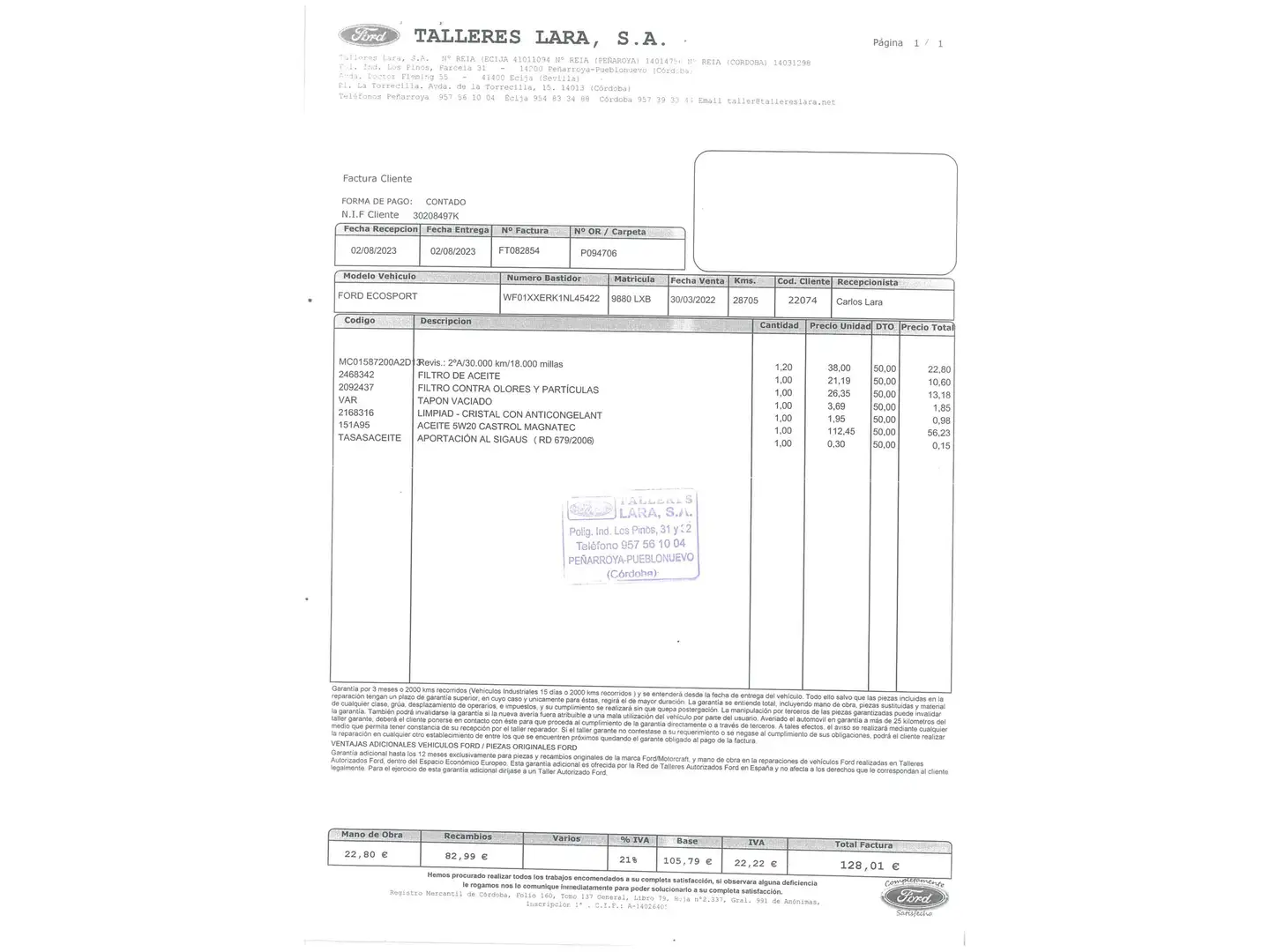 Foto Ford EcoSport Ford EcoSport 1.0T EcoBoost S&S ST Line (125 CV)