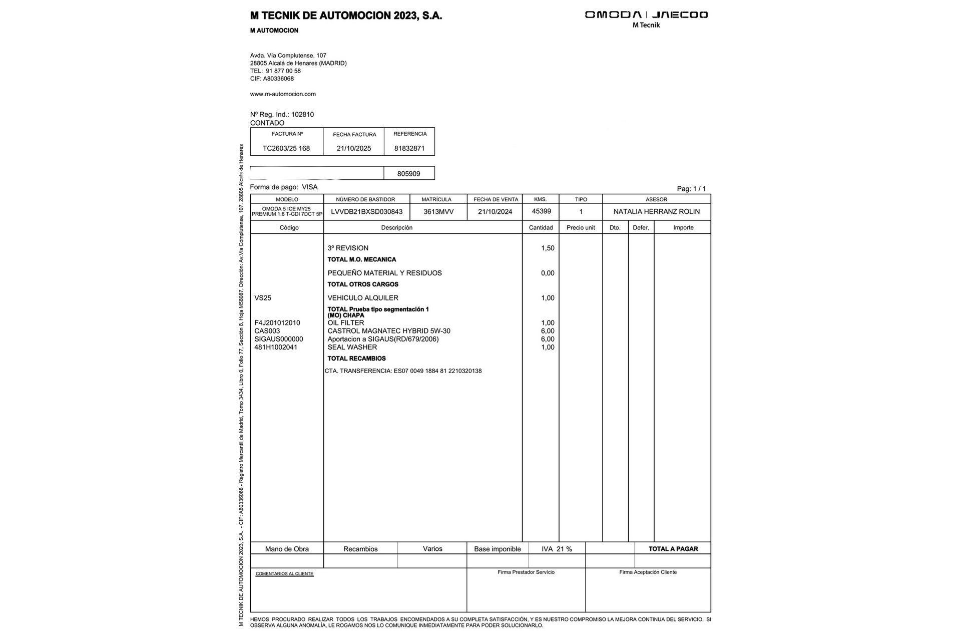 Omoda 5 1.6 T-GDi Premium - foto 25
