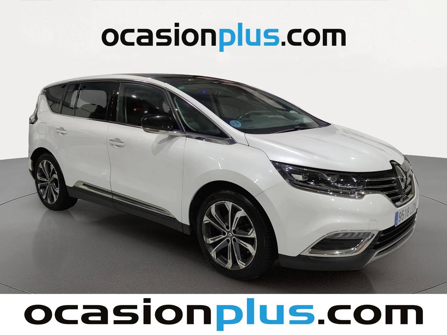 Foto delantera Renault Espace Renault Espace Initiale Paris Blue dCi (200 CV) EDC 7 Plazas derecha