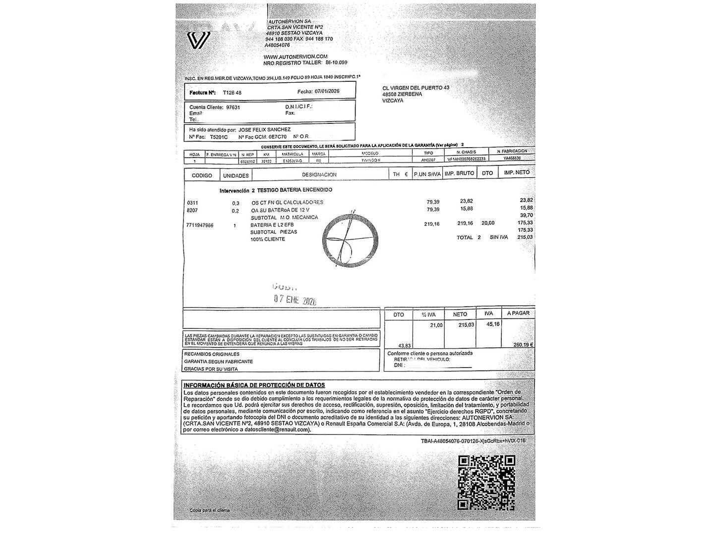 Foto Renault Twingo Renault Twingo Zen R80 batería 20kWh (82 CV)