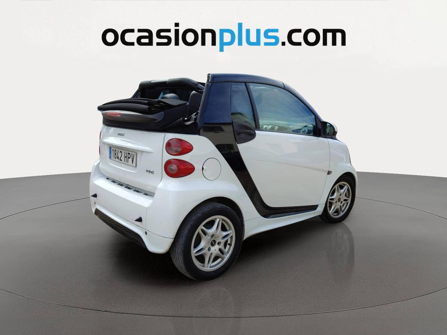 Foto trasera Smart fortwo Smart ForTwo Cabrio 52 Pure (71 CV) derecha