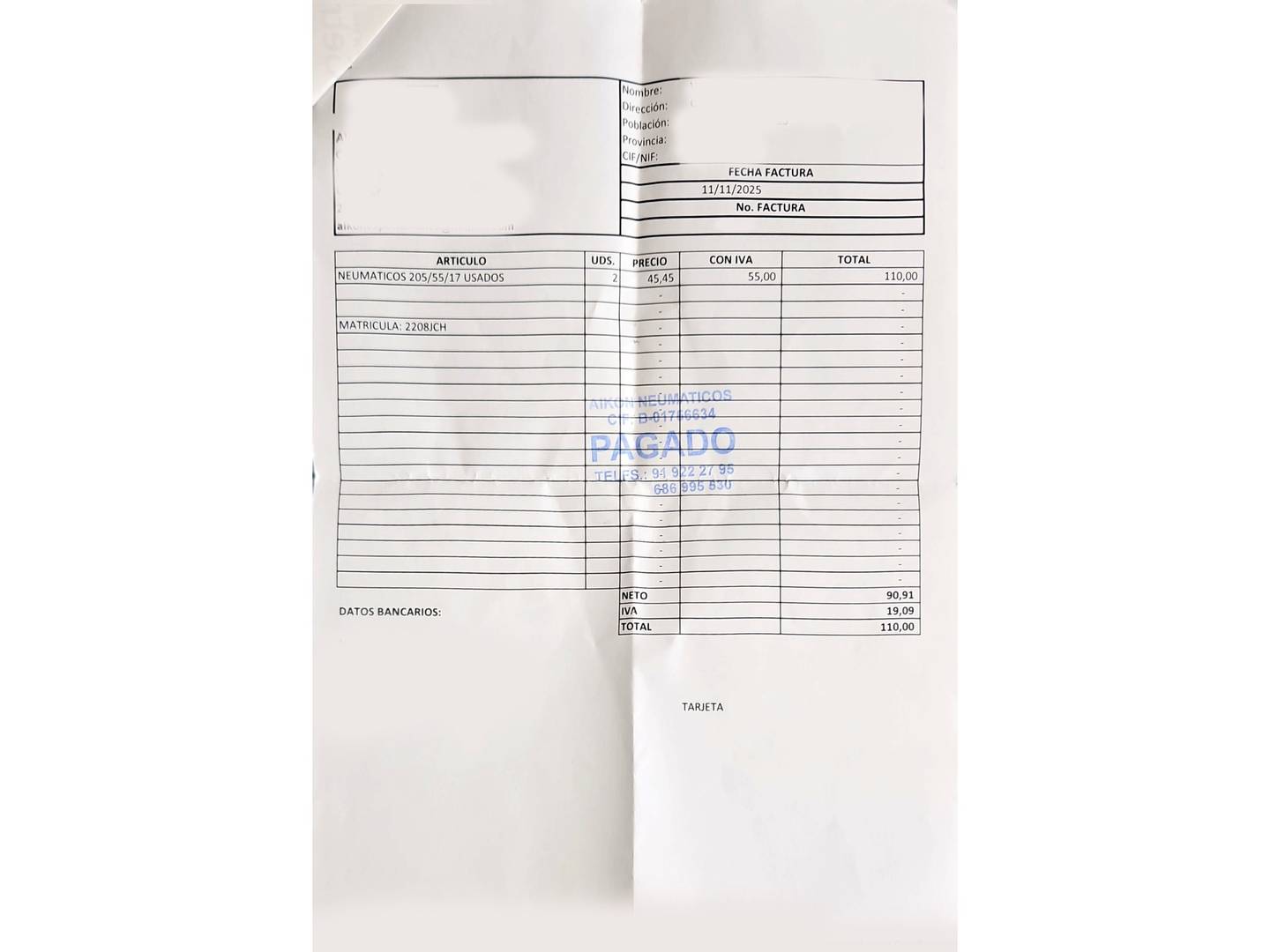 Foto del mantenimiento del Citroën C4 Picasso Citroen C4 Picasso 1.6 e-HDI Intensive (115 CV)