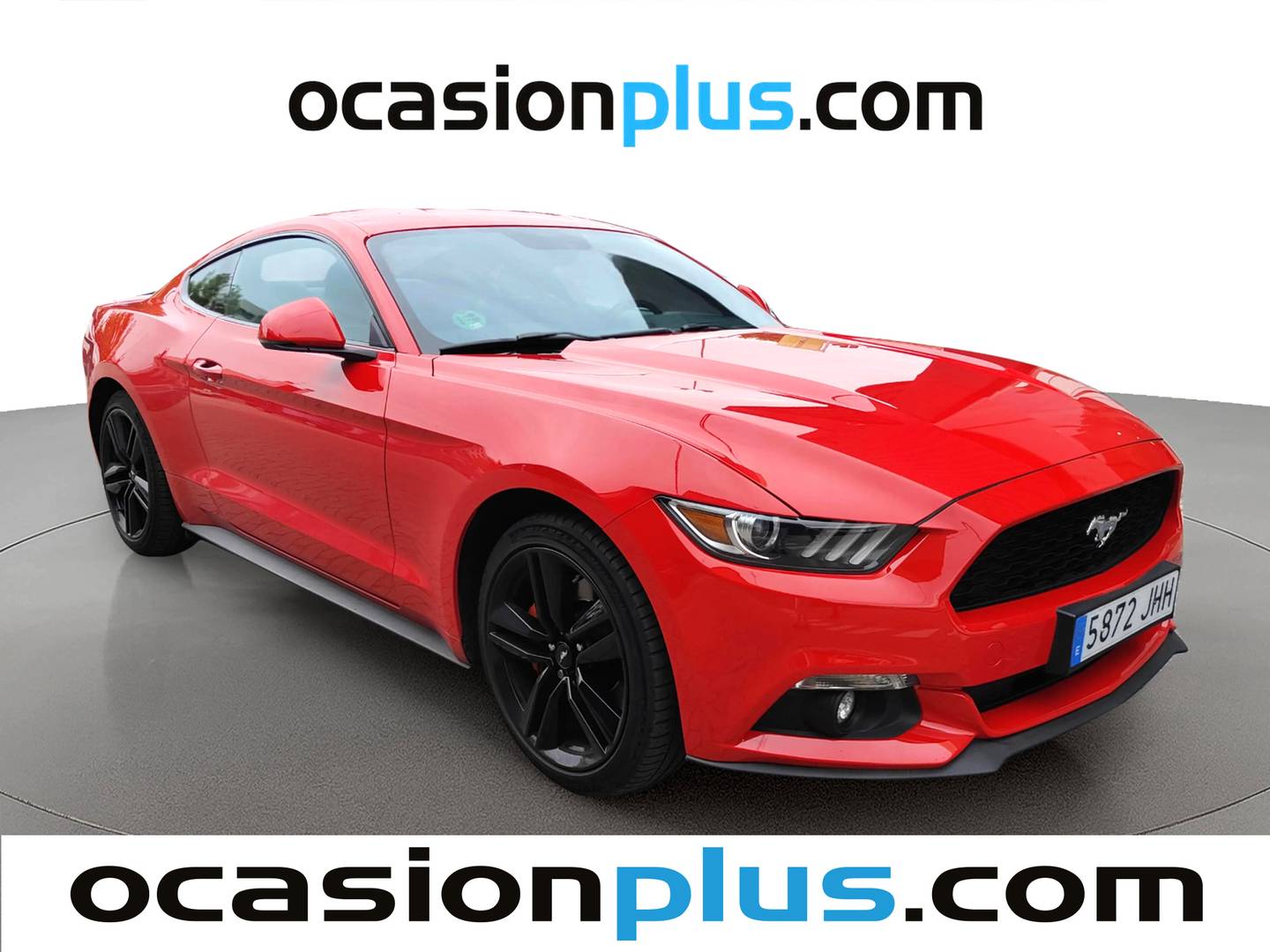 Foto delantera Ford Mustang Ford Mustang 2.3 EcoBoost Mustang (Fastback) (314 CV) derecha
