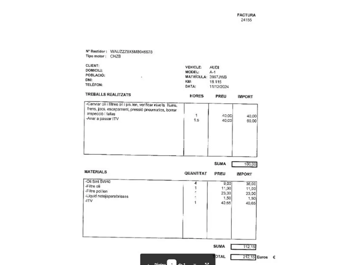 Mantenimiento