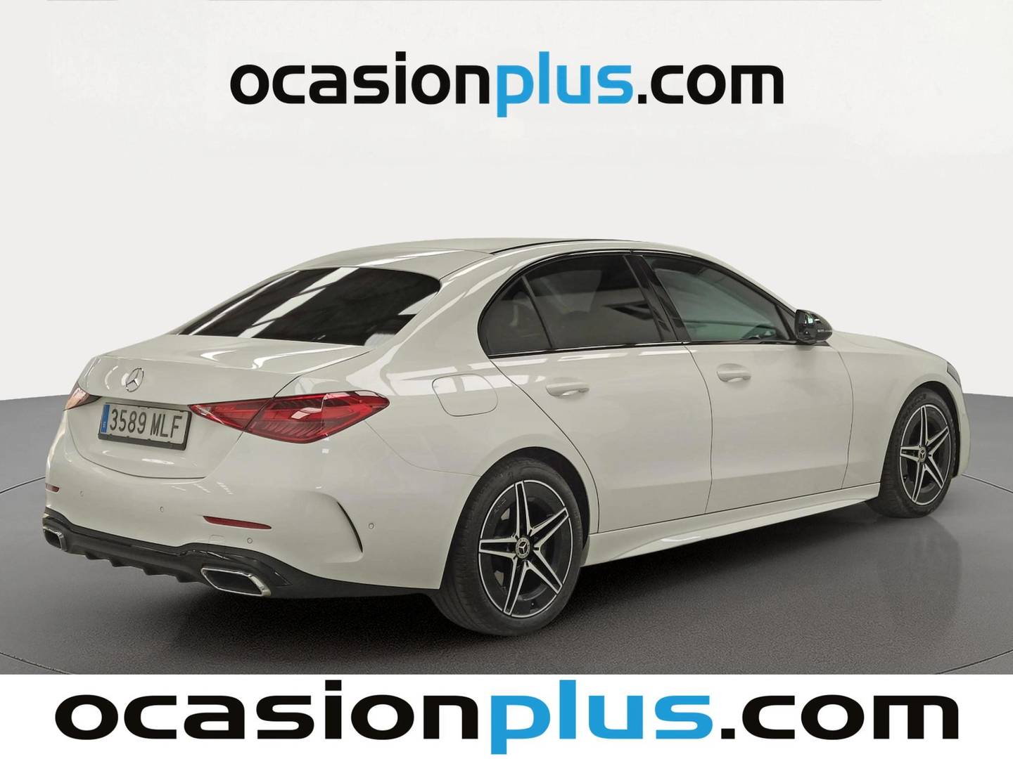 Foto trasera Mercedes Clase C Mercedes Clase C 200 d (163 CV) Pack AMG derecha