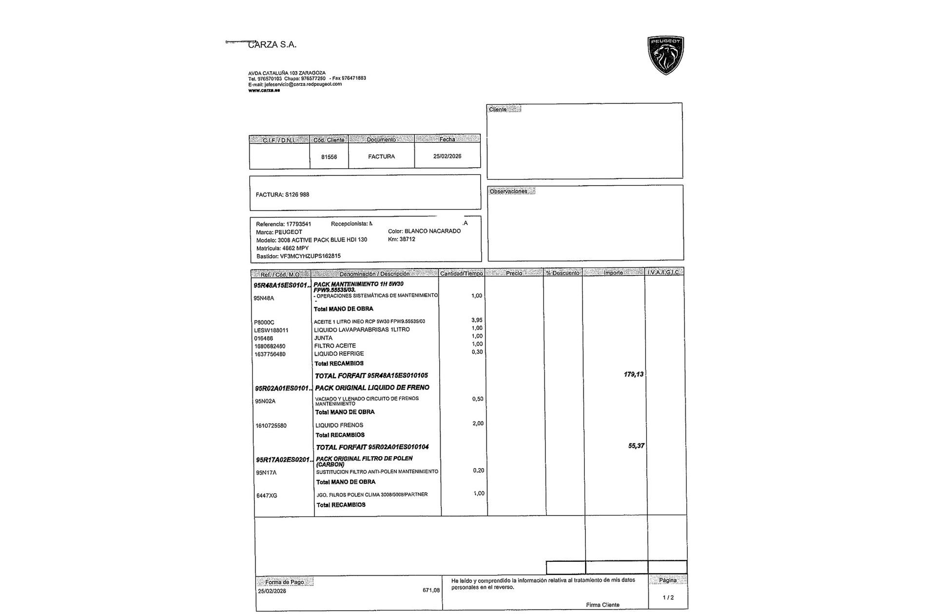 Peugeot 3008 BlueHDi 130 Active Pack EAT8 - foto 22
