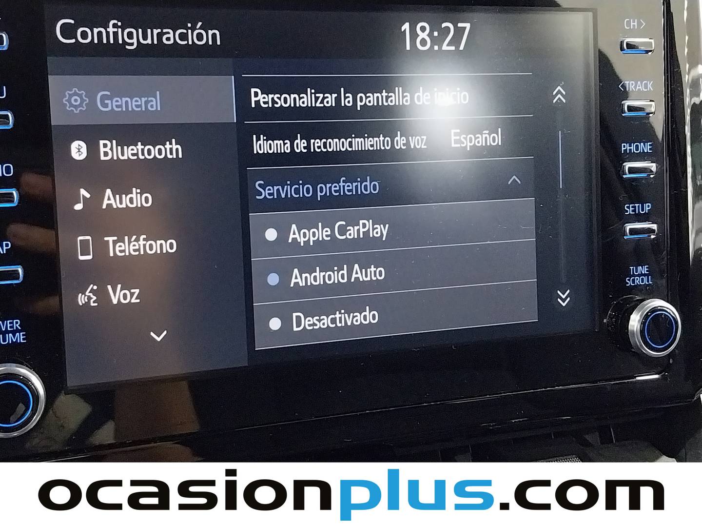 Equipamiento del Toyota Corolla Toyota Corolla 1.8 125 Híbrido Active Tech E-CVT (122 CV)