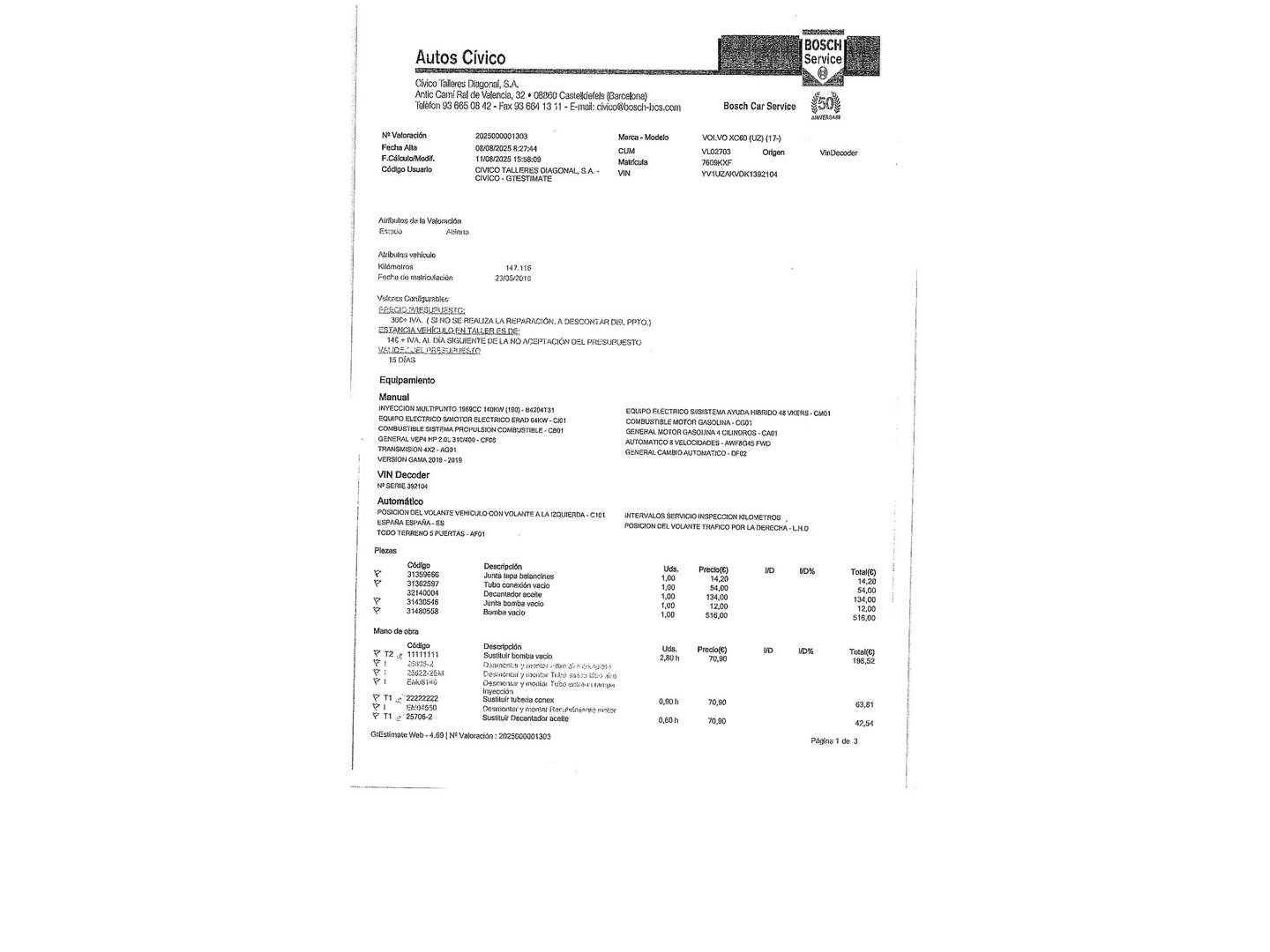 Foto Volvo XC60 Volvo XC60 2.0 T4 Momentum Auto (190 CV)