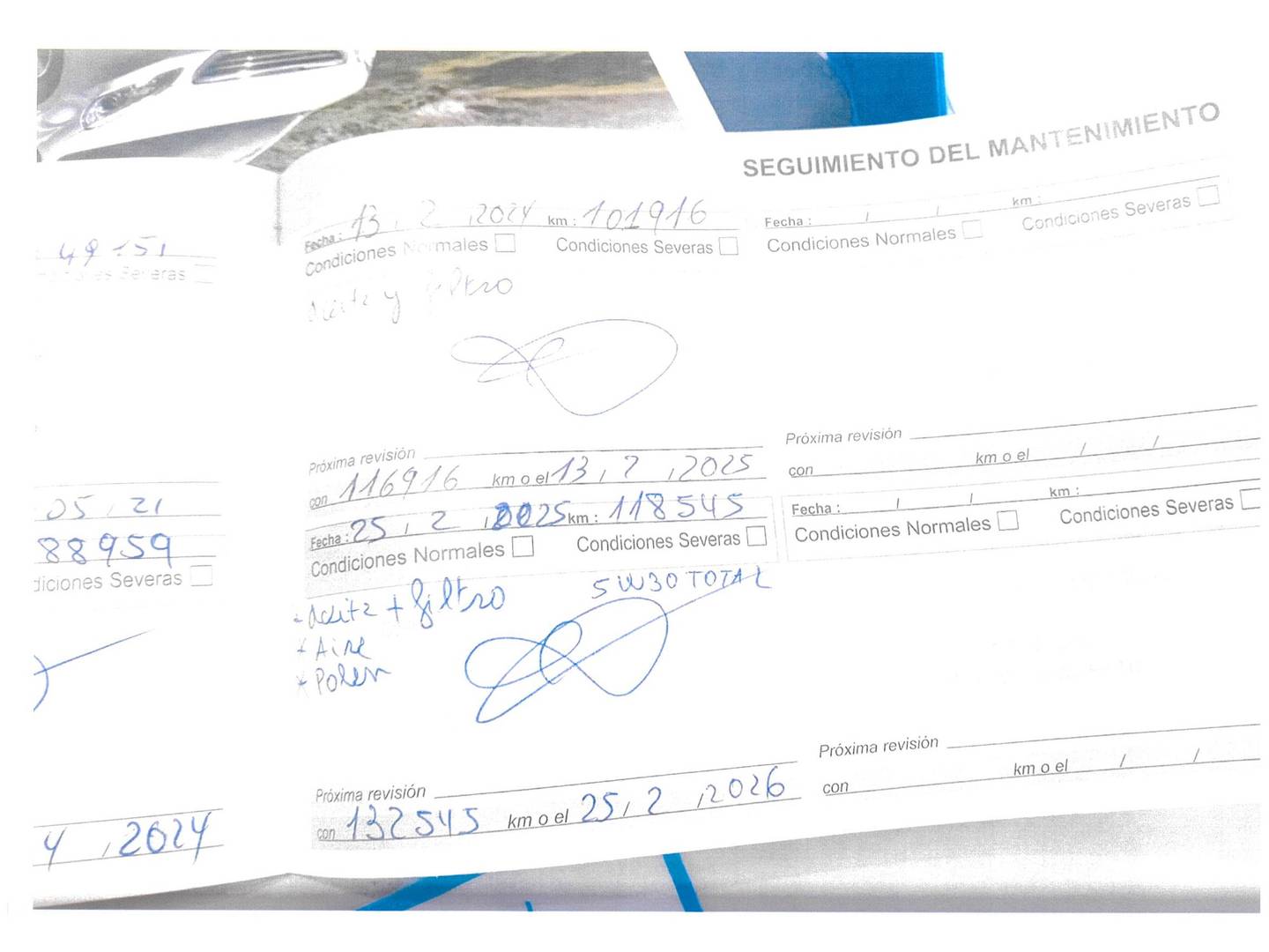 Foto del mantenimiento del Peugeot 2008 Peugeot 2008 PureTech 110 S&S Style (110 CV)