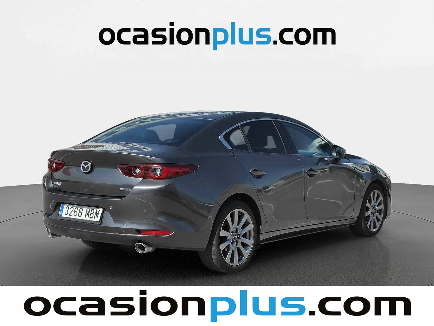 Foto trasera Mazda Mazda3 Mazda Mazda 3 2.0 Sedan e-Skyactiv-X Zenith Safety Black AT (186 CV) derecha