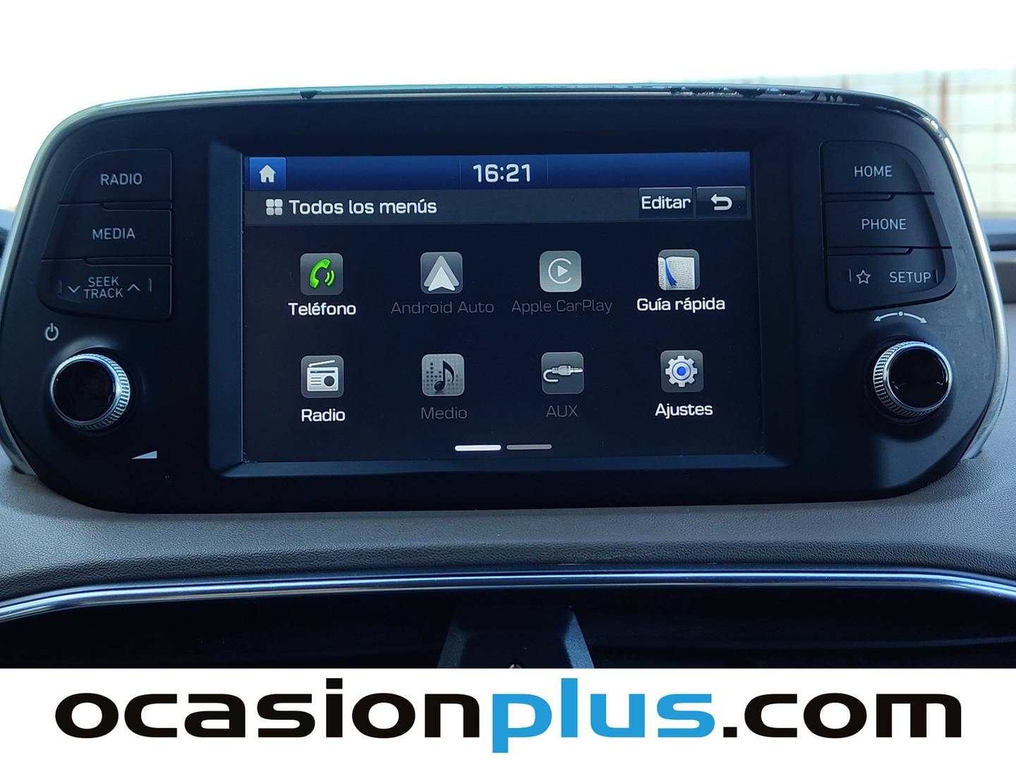 Extras y acabados del Hyundai Santa Fe Hyundai Santa Fe 2.2 CRDI Klass SR 4x2 (200 CV) 7 Plazas