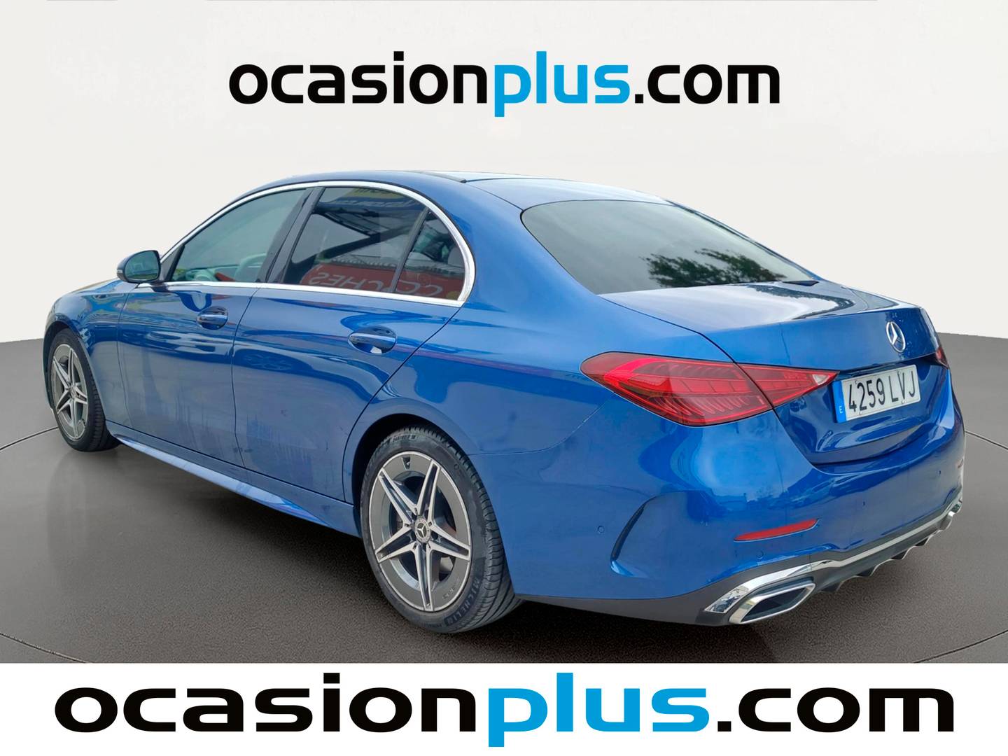 Foto trasera Mercedes Clase C Mercedes Clase C 200 (204 CV) pack AMG izquierda