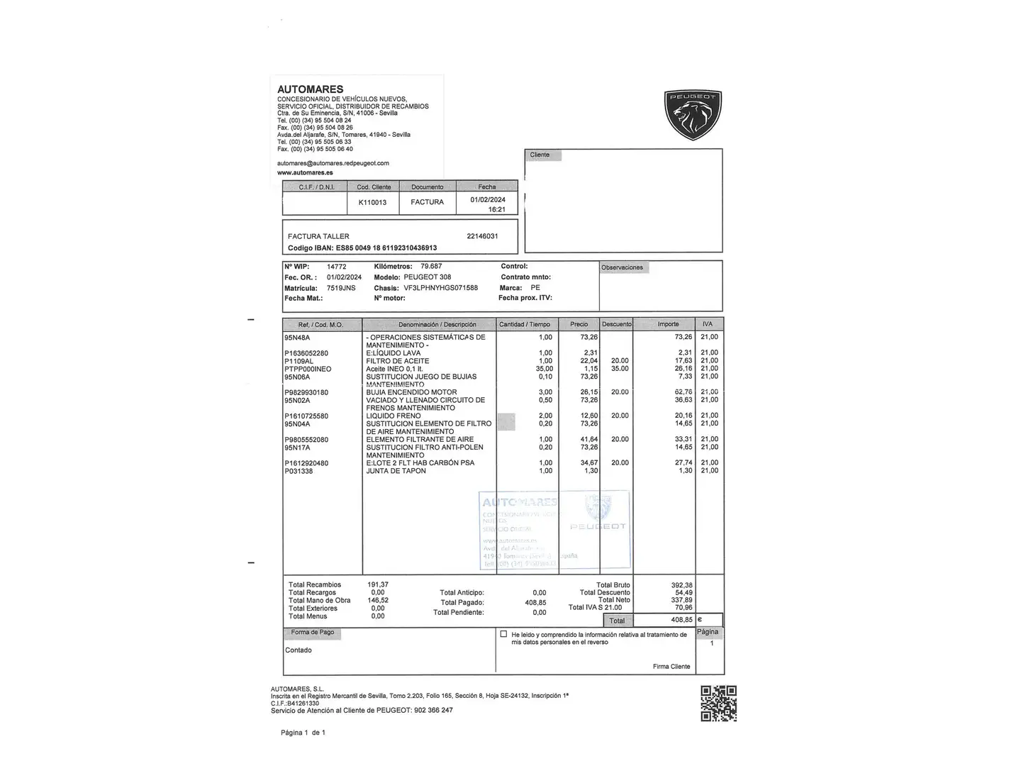 Foto Peugeot 308 Peugeot 308 PureTech 130 S&S Style (130 CV)