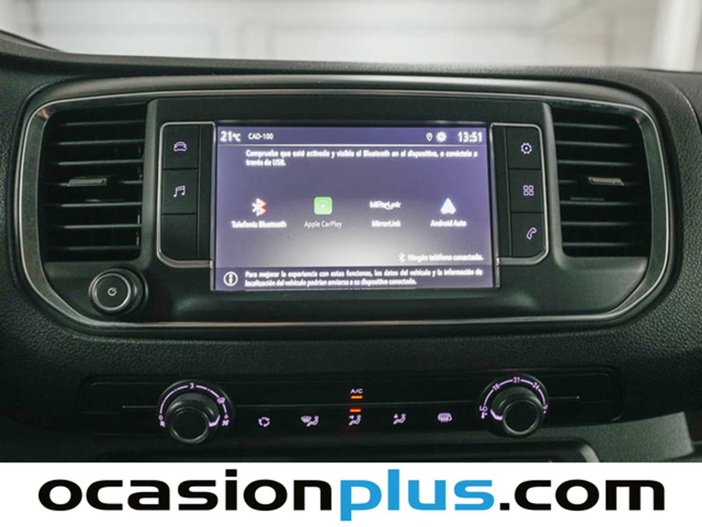 Equipamiento del Opel Vivaro Opel Vivaro 1.5 Diesel M Standard Select (120 CV) 3 Plazas