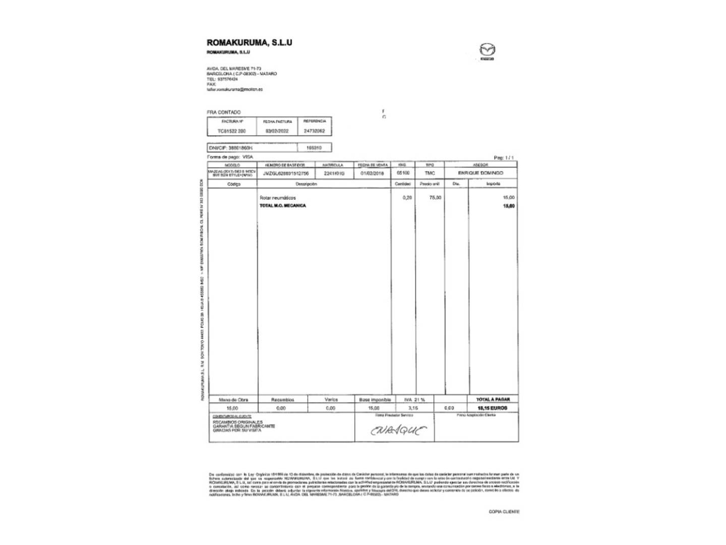 Foto Mazda Mazda6 Mazda Mazda 6 2.0 GE Style+Nav (145 CV)