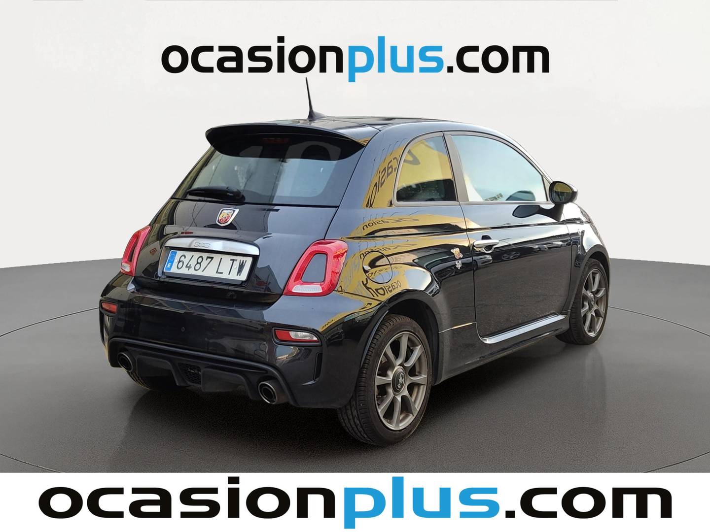 Foto trasera Abarth 500 Abarth 500 1.4 16v T-Jet 595 (145 CV) derecha
