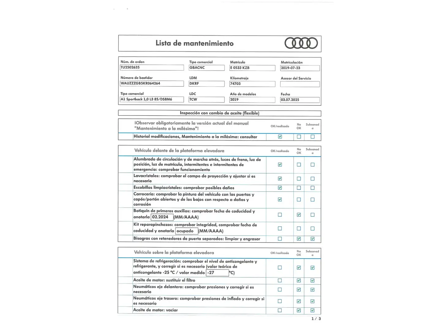 Foto Audi A1 Audi A1 Sportback S line 30 TFSI (116 CV) Pack S-Line