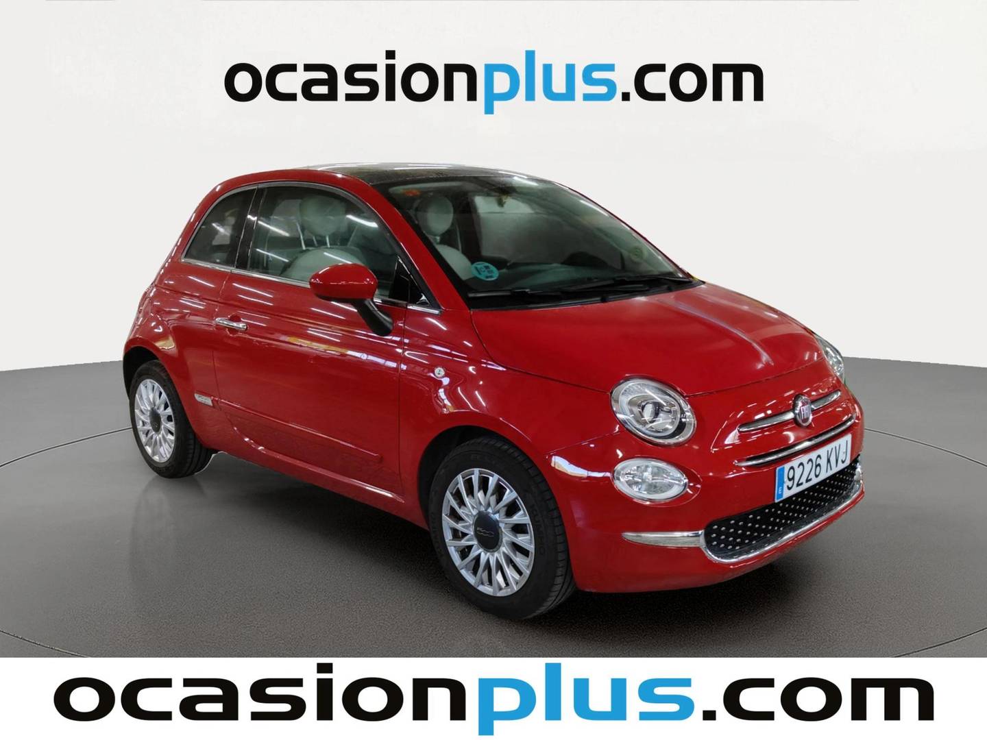 Foto delantera Fiat 500 Fiat 500 1.2 8v Lounge (69 CV) derecha