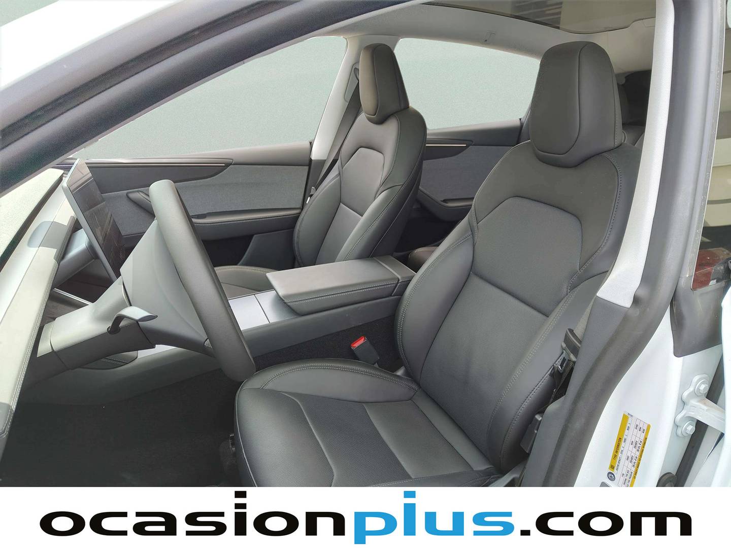 Foto asientos delanteros Tesla Model Y Tesla Model Y Gran Autonomía Tracción Trasera (295 CV)
