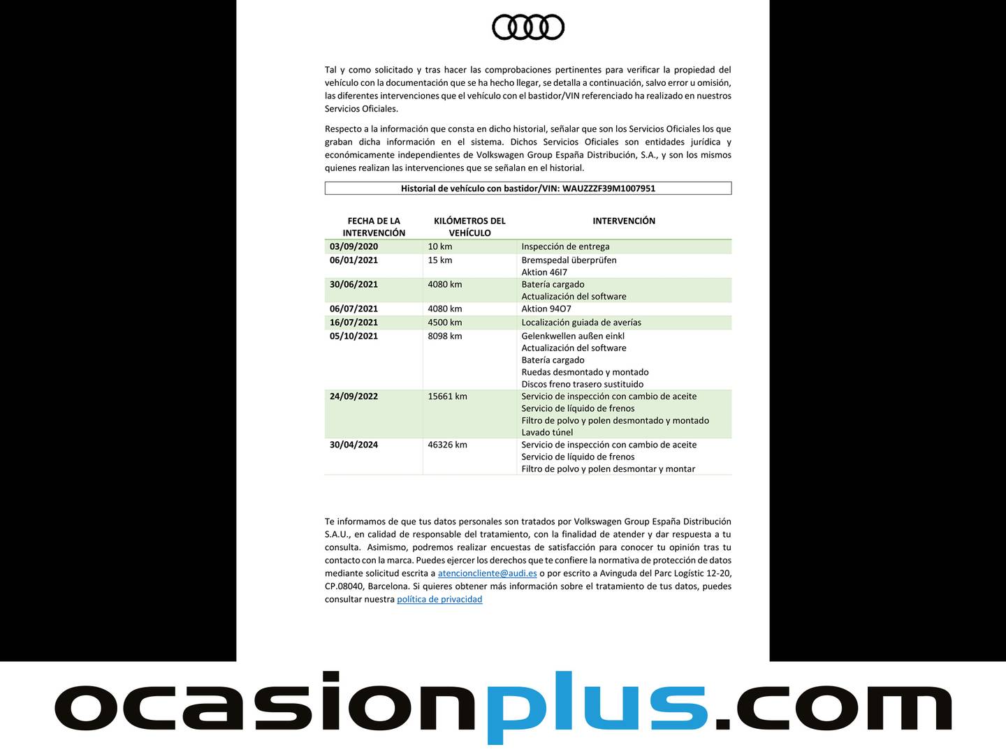 Foto Audi Q3 Sportback Audi Q3 Sportback Black line 35 TFSI (150 CV) S tronic PACK S-LINE