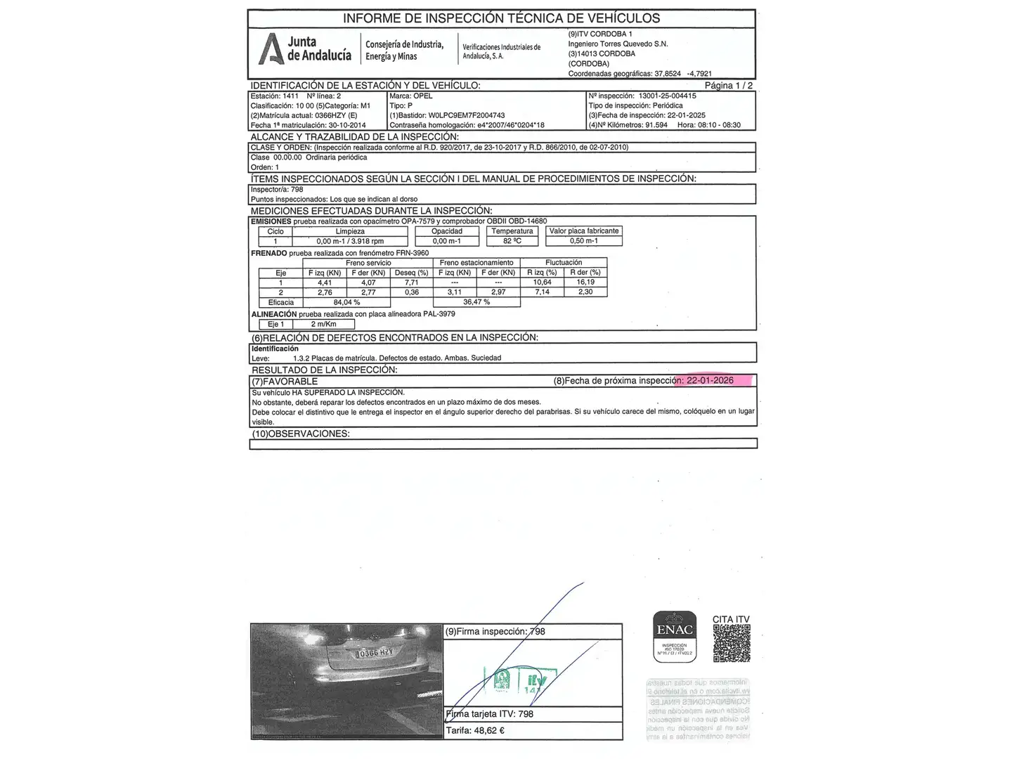 Foto Opel Zafira Tourer Opel Zafira Tourer 2.0 CDTi Expression (130 CV) 7 Plazas