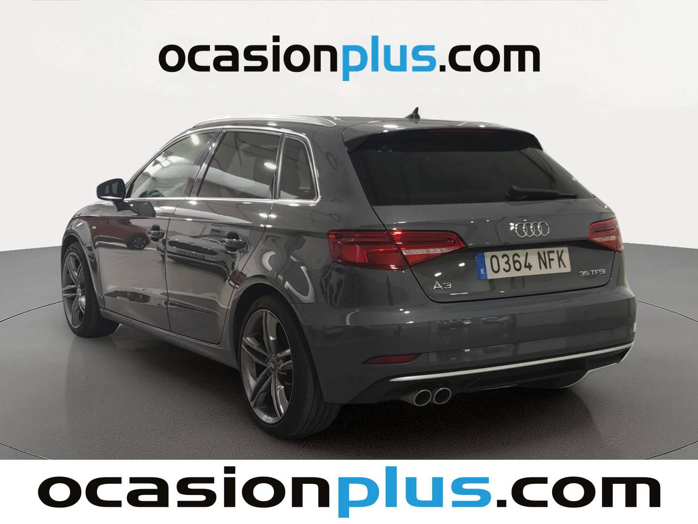 Foto trasera Audi A3 Audi A3 Sportback S line 35 TFSI (150 CV) S tronic Pack S-Line izquierda