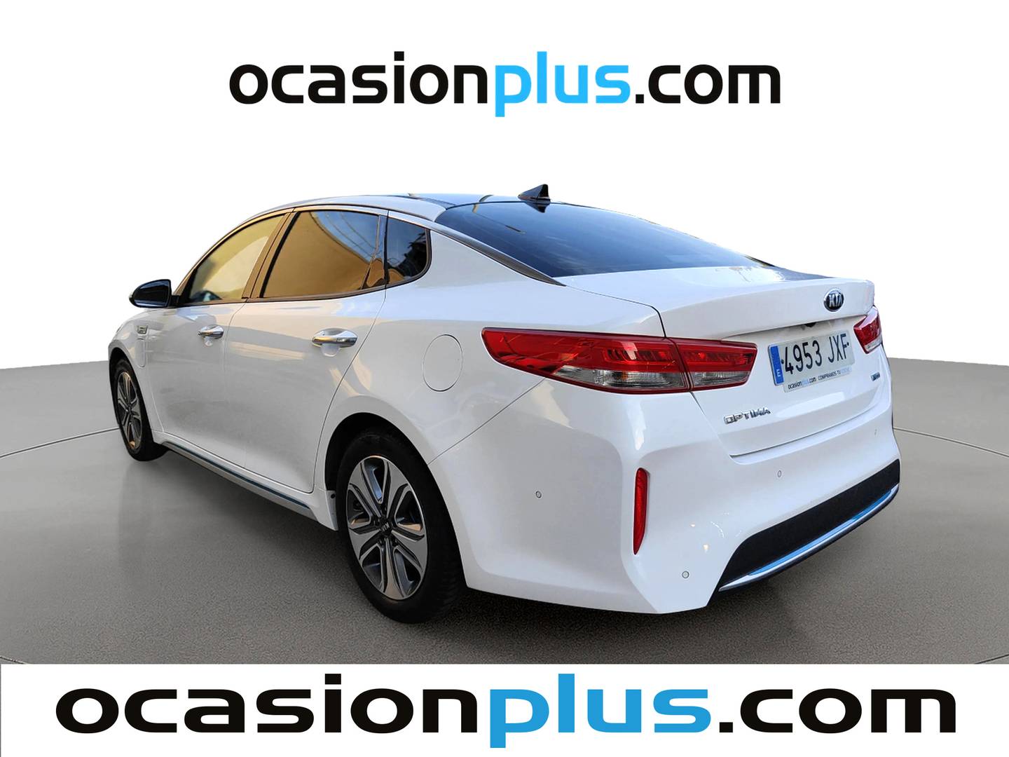 Foto trasera KIA Optima Hïbrido Enchufable KIA Optima 2.0 GDi Híbrido Enchufable (205 CV) izquierda