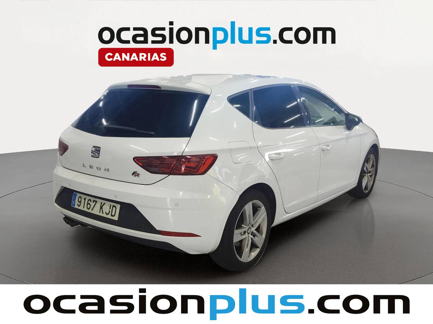 Foto trasera Seat León Seat León 1.4 TSI S&S FR Plus (125 CV) derecha