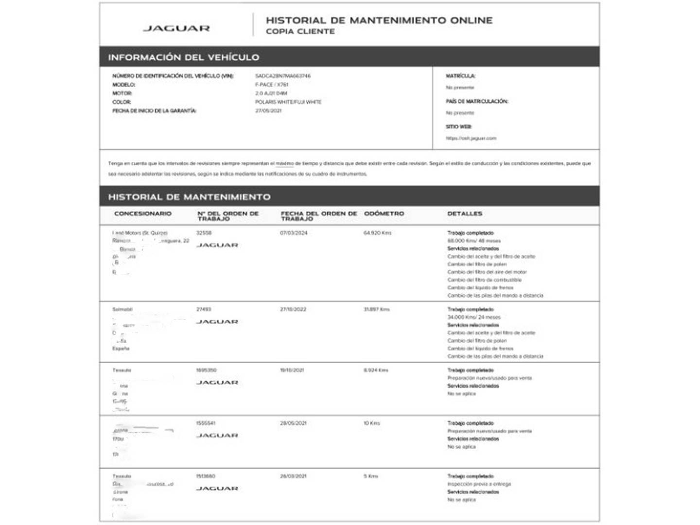 Foto Jaguar F-Pace Jaguar F-PACE 2.0D I4 MHEV Standard S AWD Auto  (204 CV)