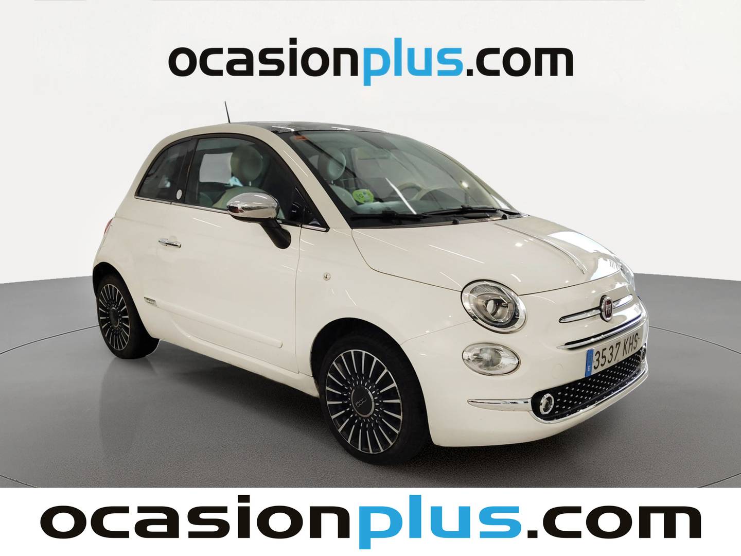 Foto delantera Fiat 500 Fiat 500 1.2 8v Lounge (69 CV) derecha