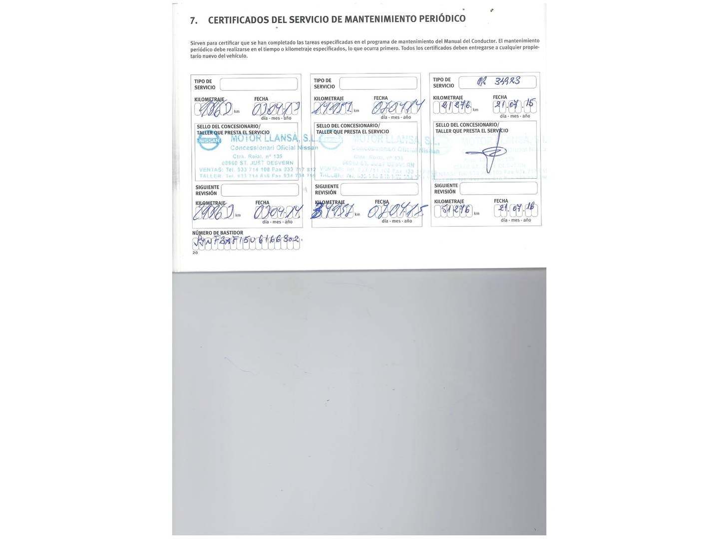 Foto del mantenimiento del Nissan JUKE Nissan Juke 1.6 Tekna Premium CVT (117 CV)