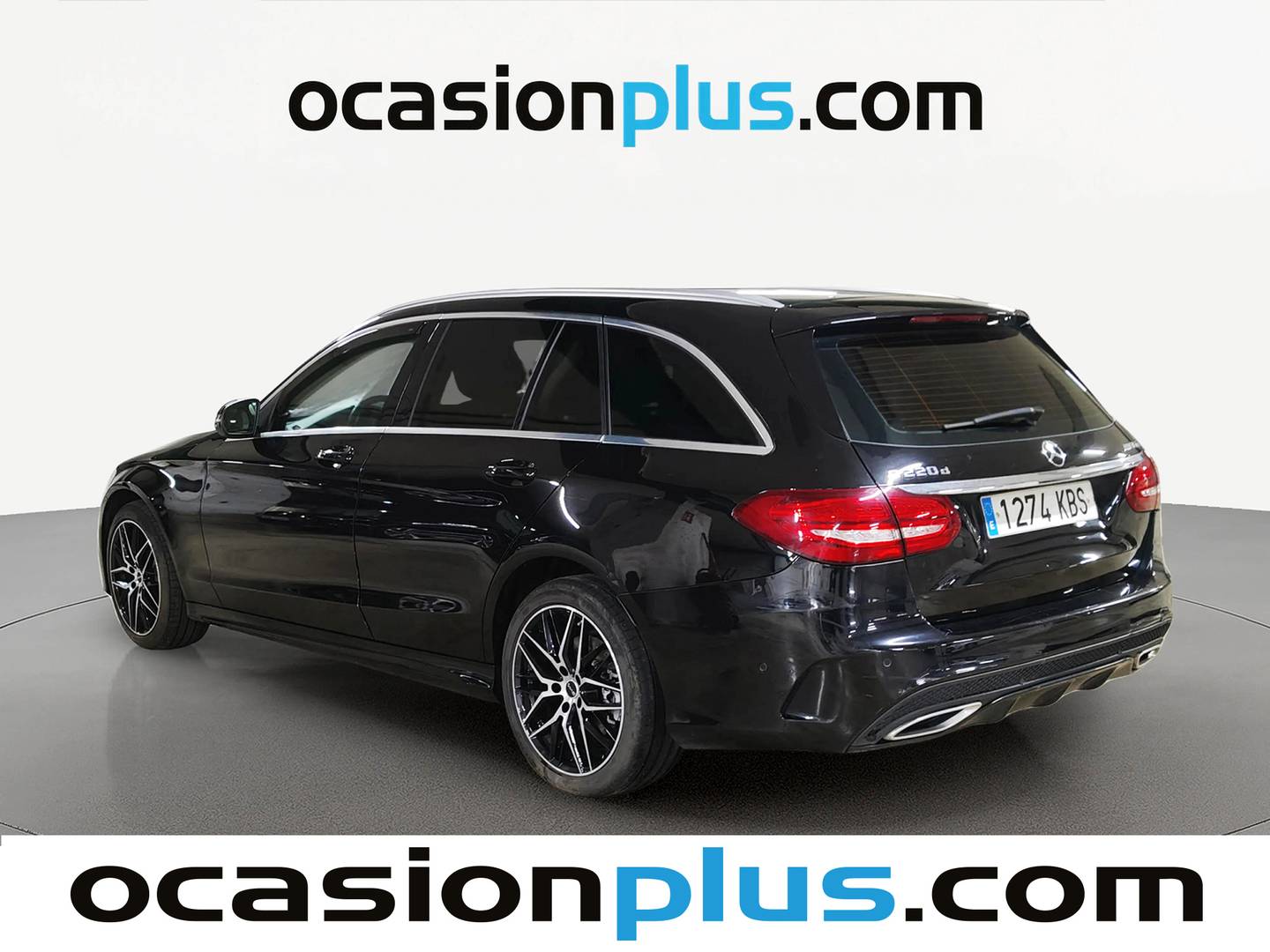 Foto trasera Mercedes Clase C Mercedes Clase C Estate 220 d (170 CV) Pack AMG izquierda