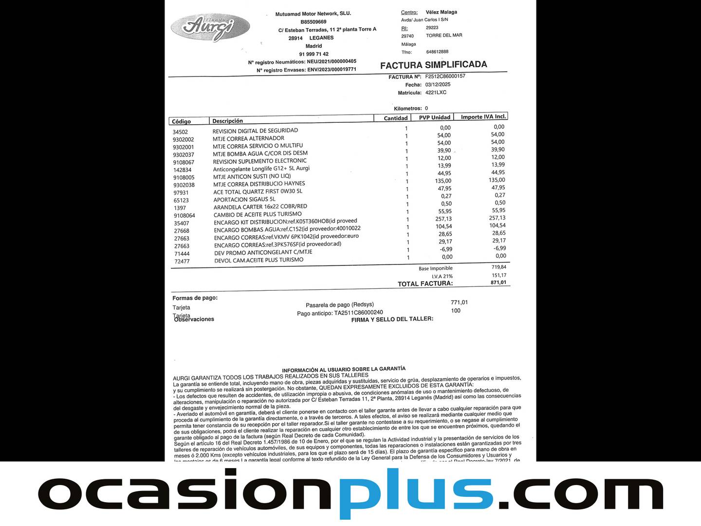 Foto Citroën C3 Aircross Citroen C3 Aircross PureTech 110 S&S Live Pack  (110 CV)