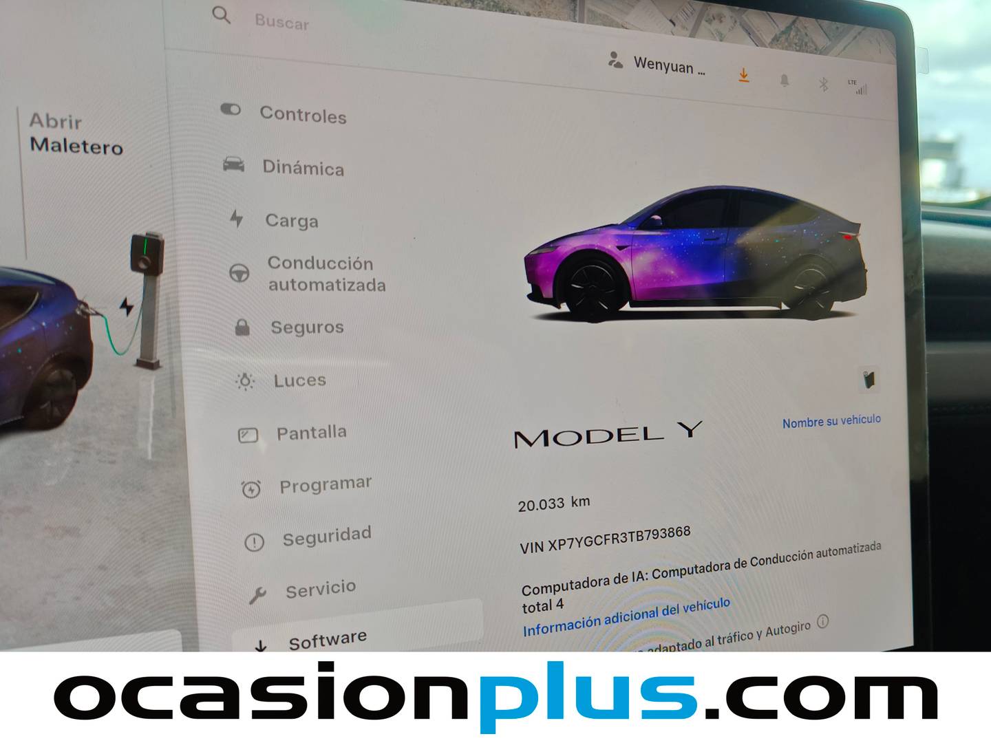 Tesla Model Y Tesla Model Y Gran Autonomía Tracción Trasera (295 CV) de ocasión